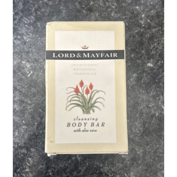 Lord & Mayfair Other - Lord & Mayfair Cleansing Body Bar Soap with Aloe Vera Botanical New Boxed
